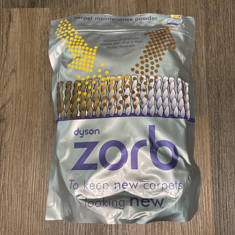 DYSON ZORB Vacuum Carpet Maintenance Powder 26.5oz Bag SEALED 03914-06‎